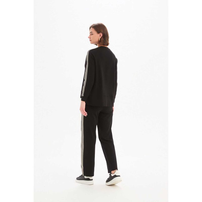 TIRELLI Stripe Sleeve Sweat image number 1